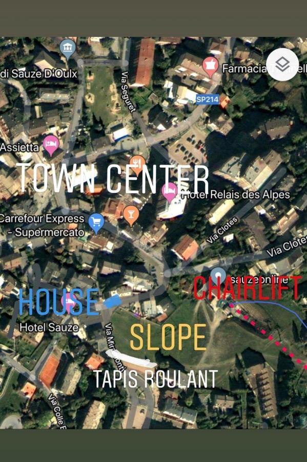 The Closest Location To The City Center And Chairlift Oulx Exteriör bild